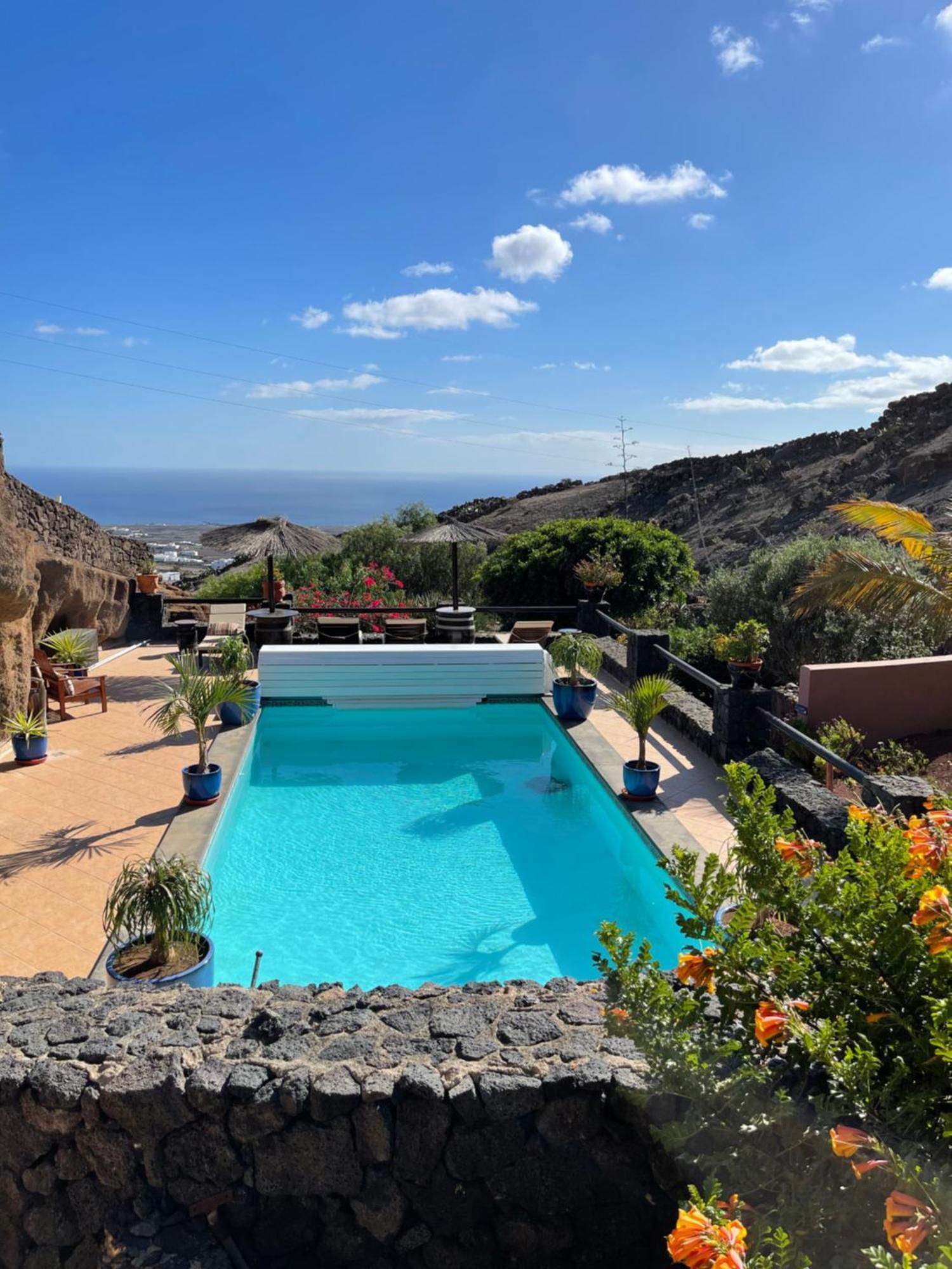 Castillo Lanzarote Villa Sophie - Luxury Villa -Sleep In A Volcanic Cave With Heated Pool Тиас Экстерьер фото
