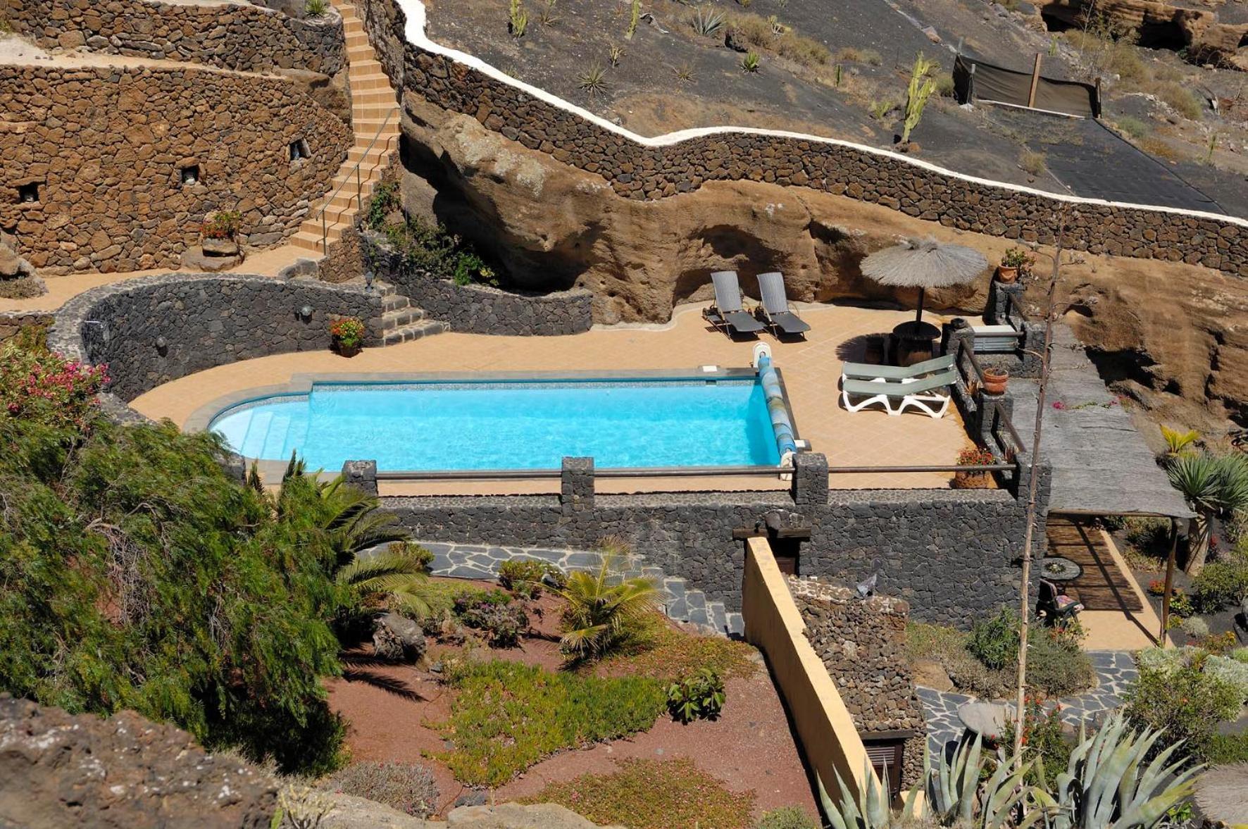 Castillo Lanzarote Villa Sophie - Luxury Villa -Sleep In A Volcanic Cave With Heated Pool Тиас Экстерьер фото